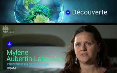 Mylène Aubertin-Leheudre à Découverte